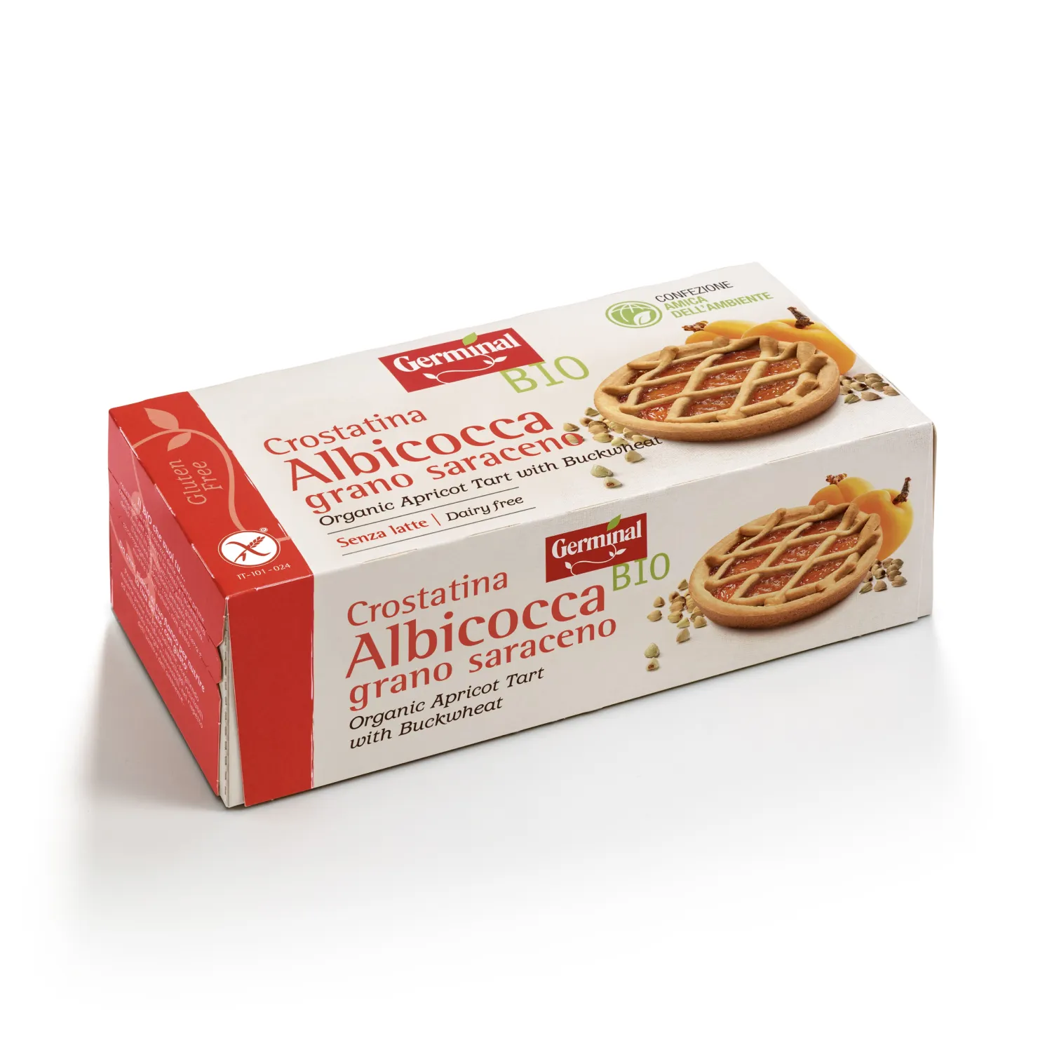 Crostatina Albicocca Grano Saraceno Senza Glutine
