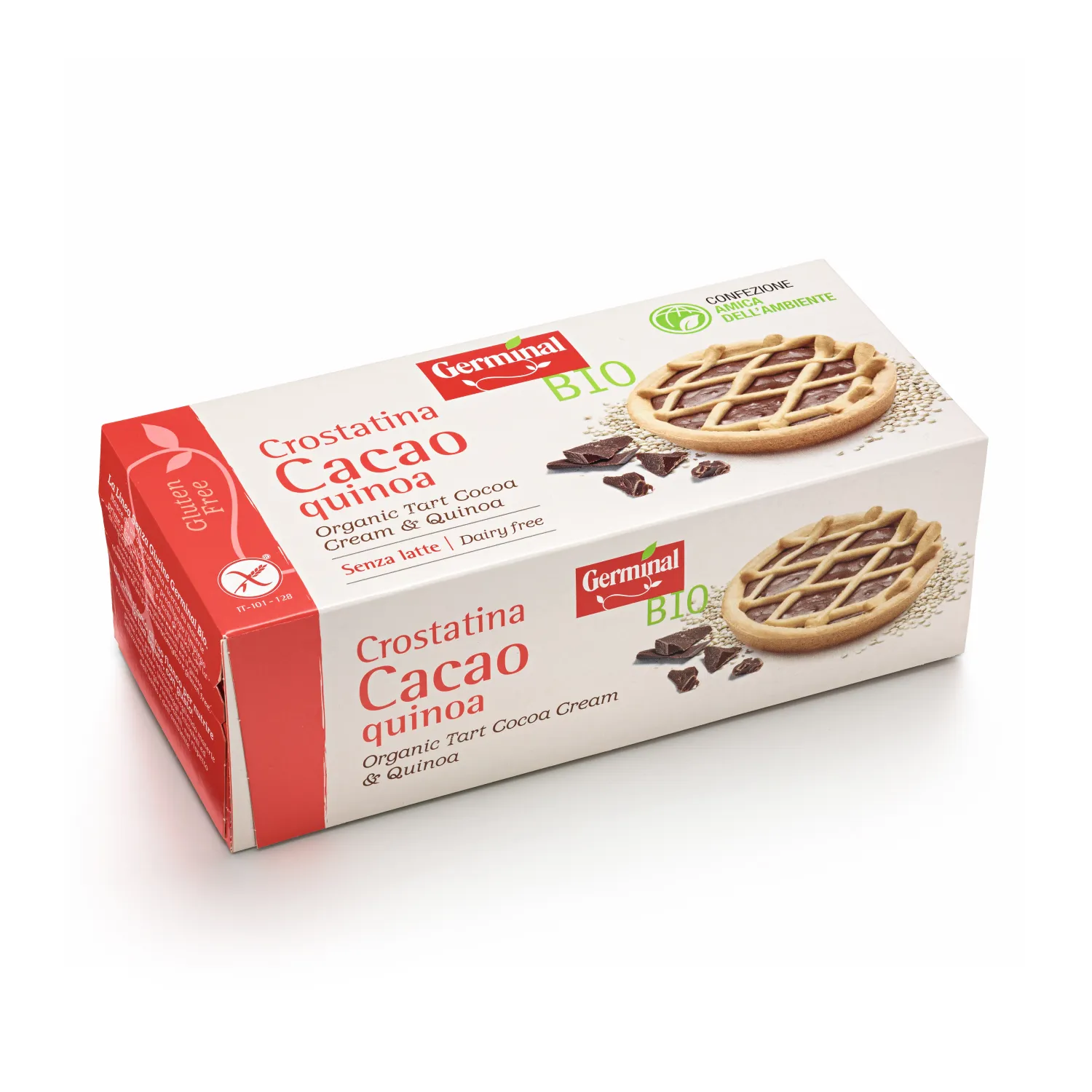 Crostatina Cacao Quinoa Senza Glutine