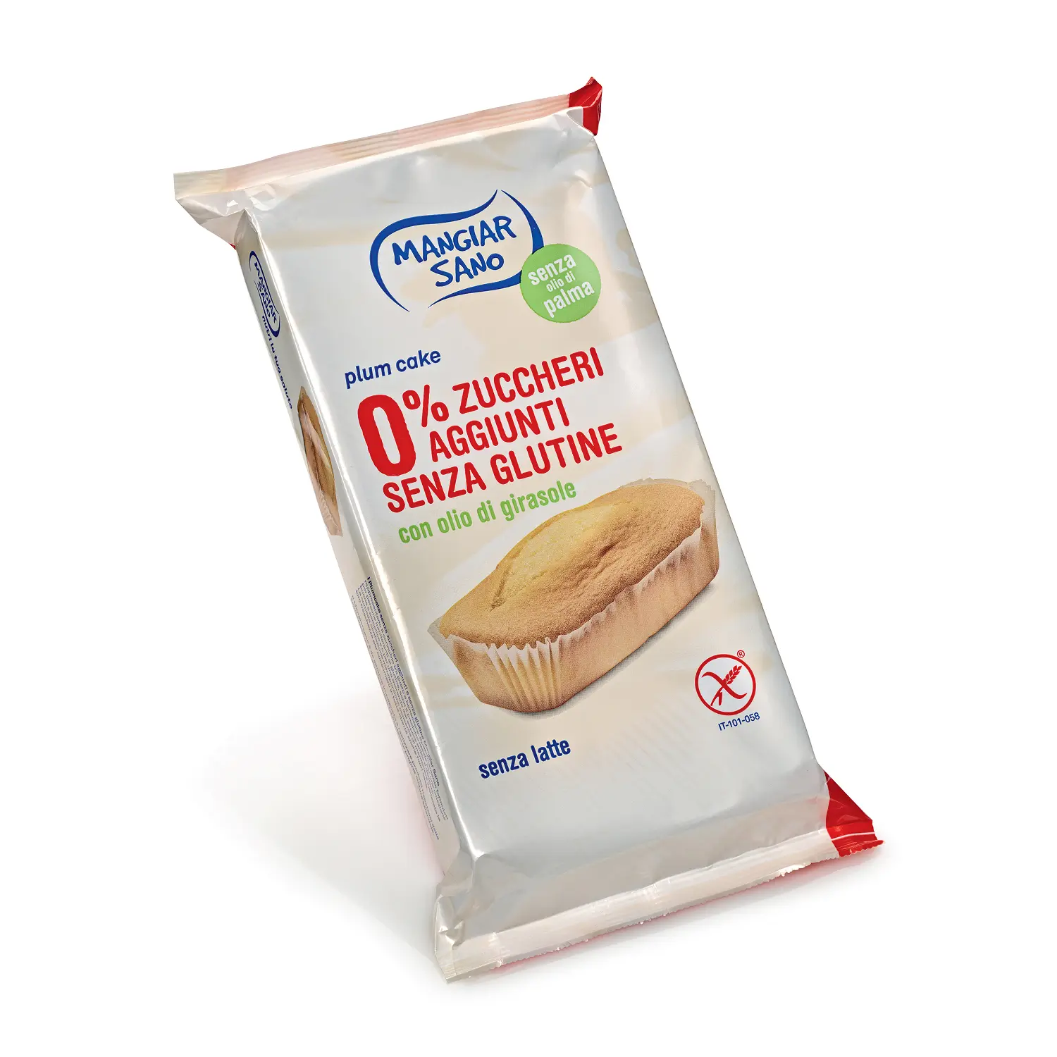 Plumcake 0% zuccheri aggiunti senza glutine