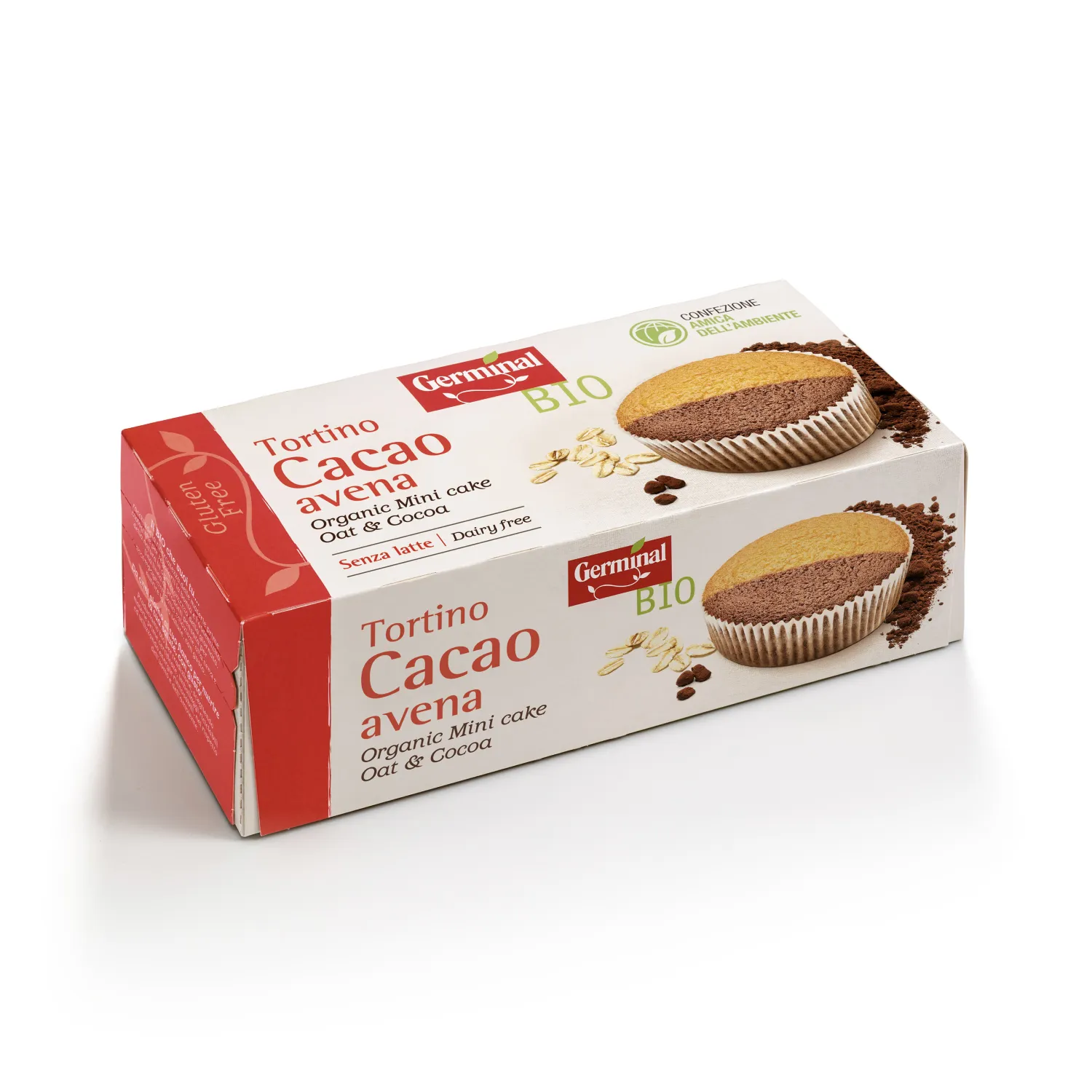 Tortino Cacao Avena Senza Glutine
