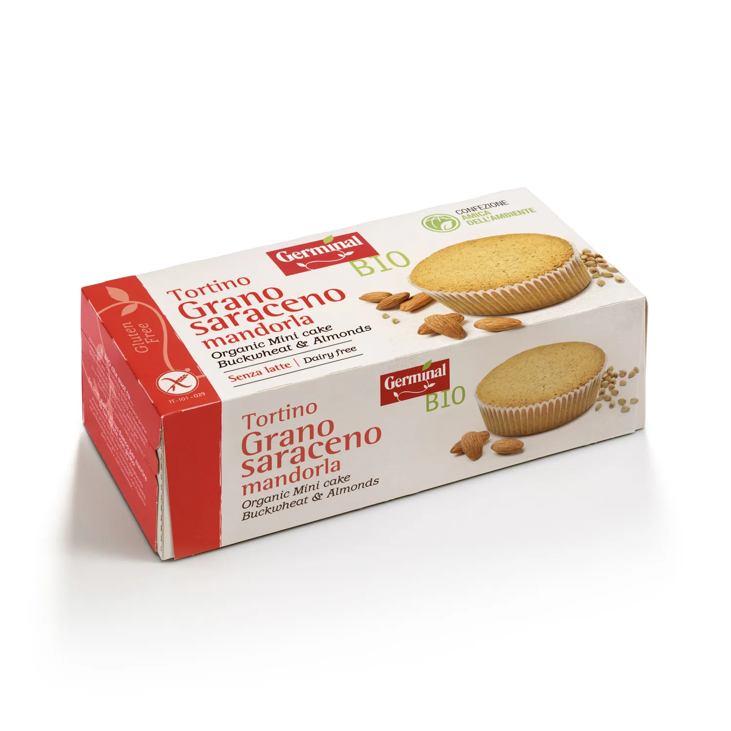 Tortino Grano Saraceno Mandorla Senza Glutine