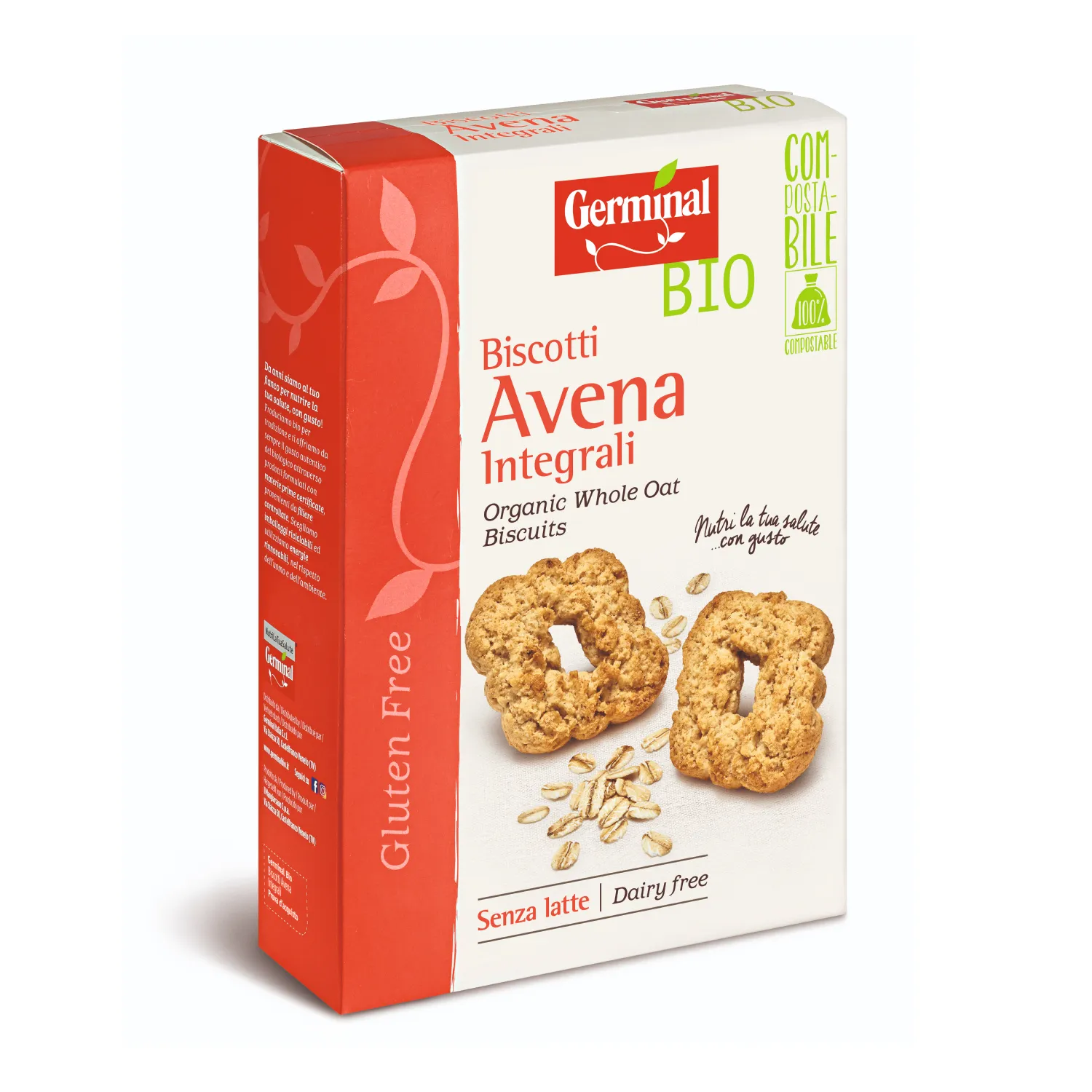 Biscotti Avena Integrali Senza Glutine