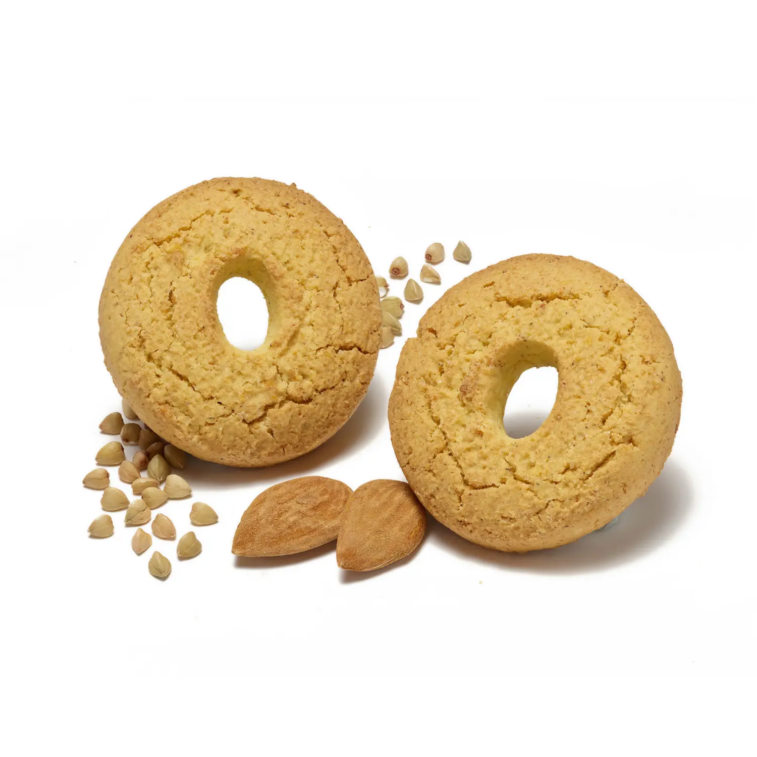 Biscotti Carota Mandorla e Grano Saraceno Senza Glutine