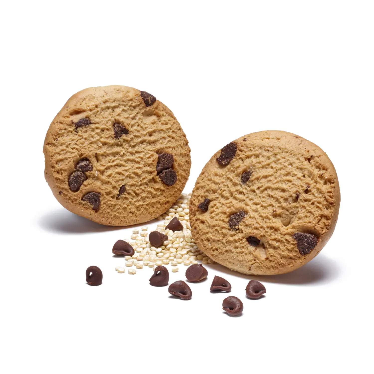 Biscotti Quinoa Gocce di Cioccolato Senza Glutine