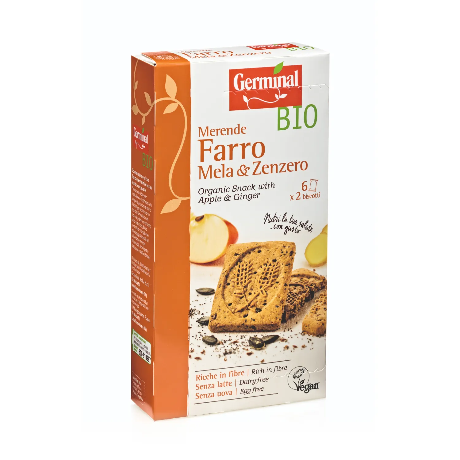 Merende Farro Mela e Zenzero