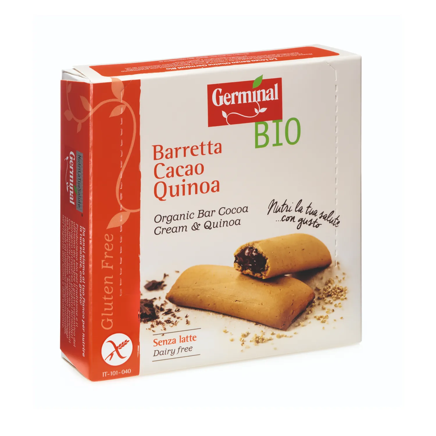 Barretta Cacao Quinoa Senza Glutine