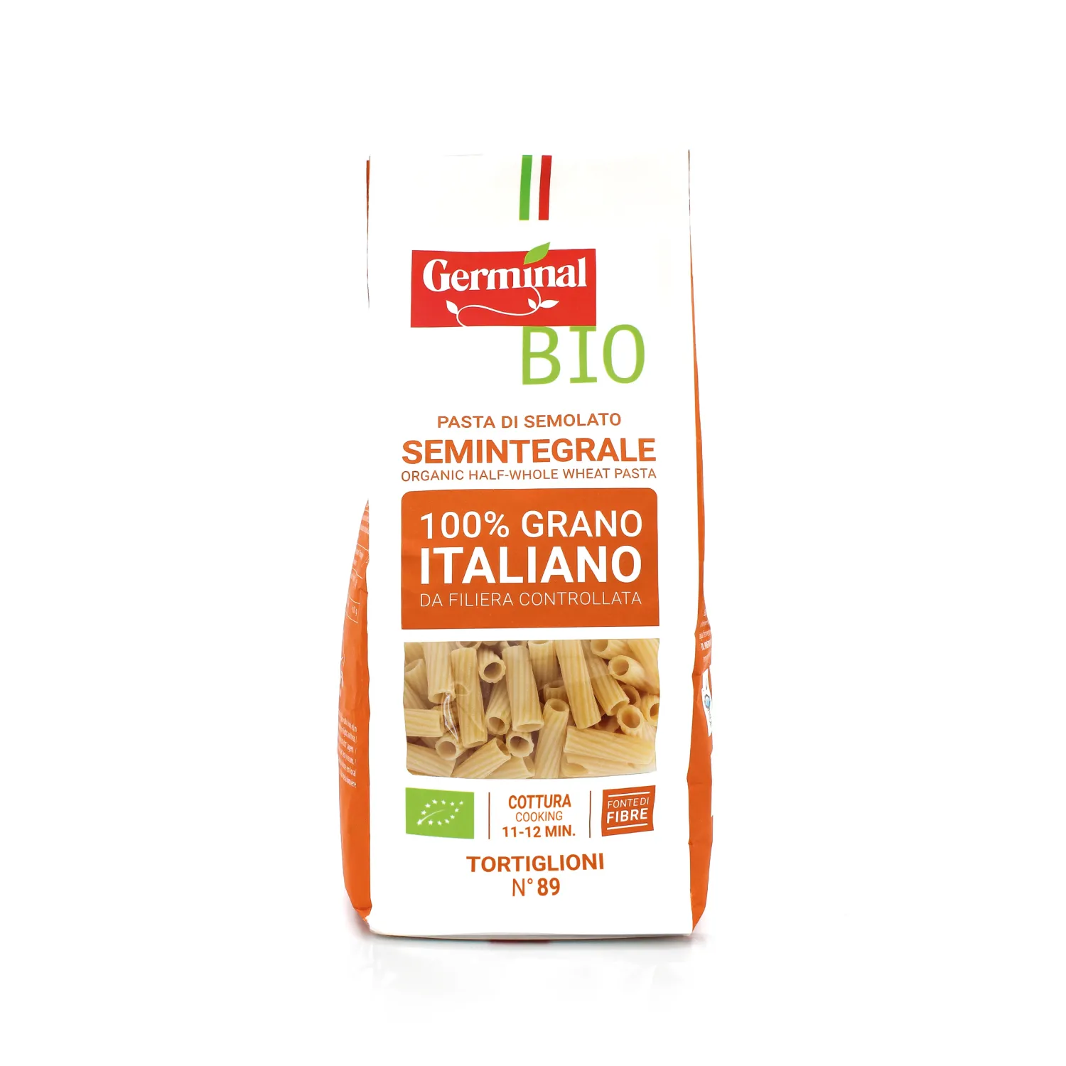 Tortiglioni di semolato semintegrale