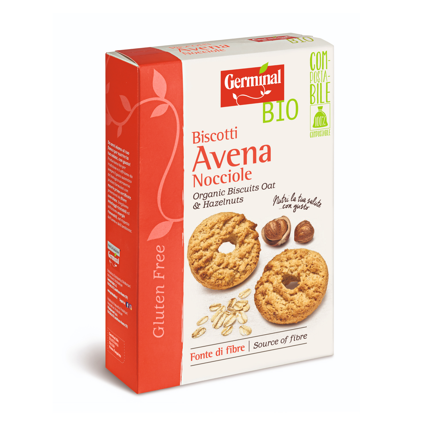 Biscotti Avena Nocciole Senza Glutine