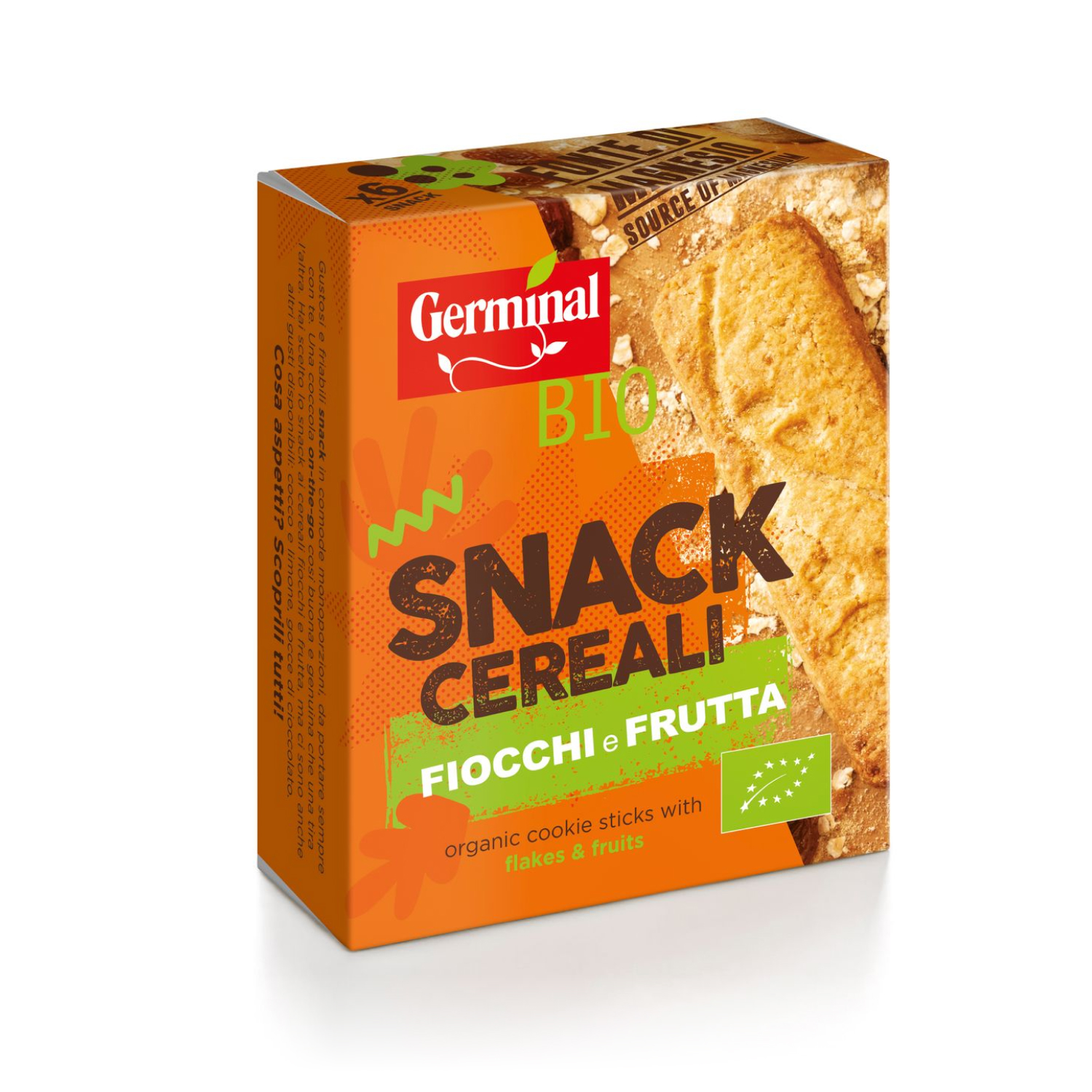 Snack Cereali Fiocchi e Frutta