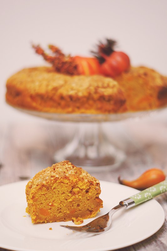 A recipe with pumpkin and pumpkin seed oil for fall