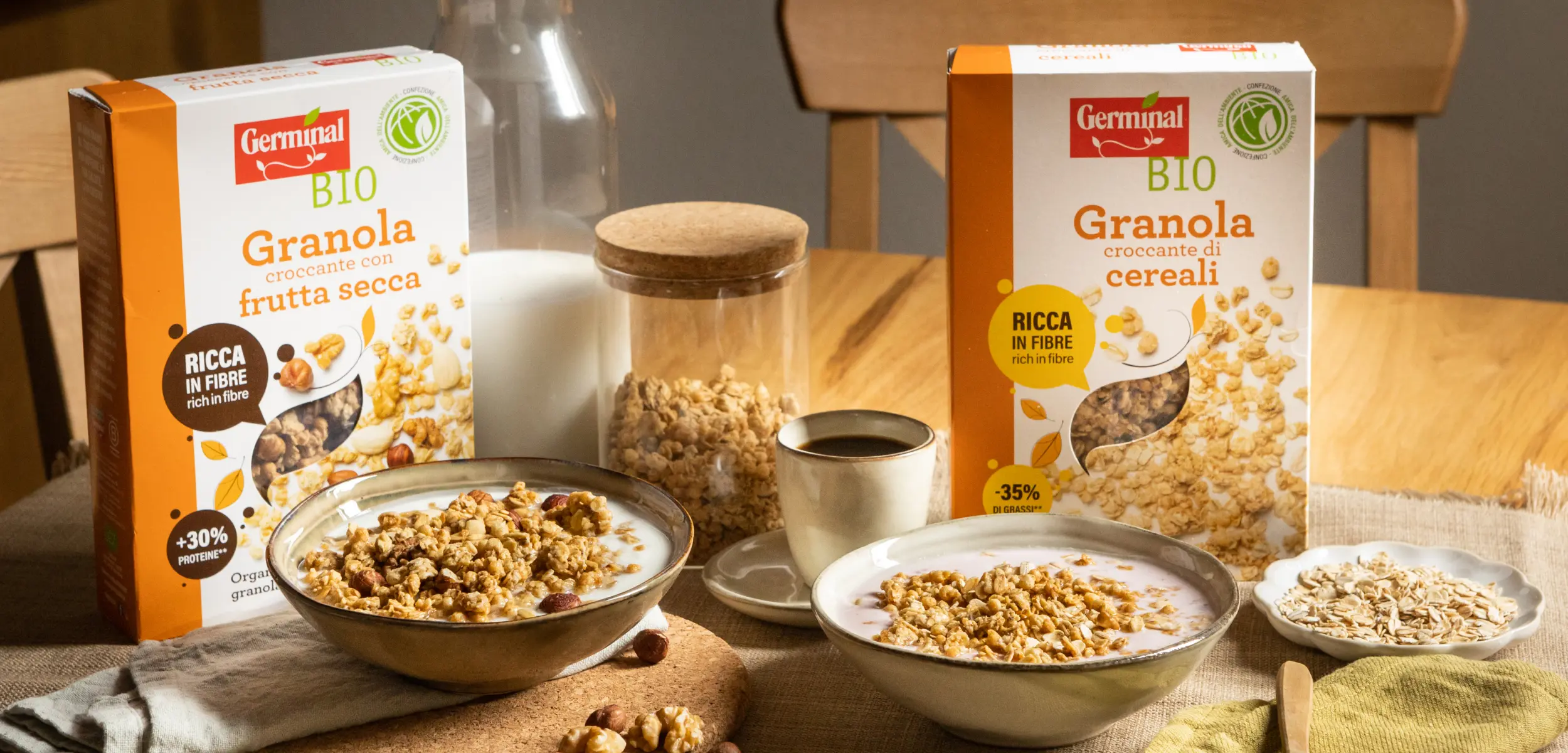 Buona colazione con i prodotti Germinal Bio