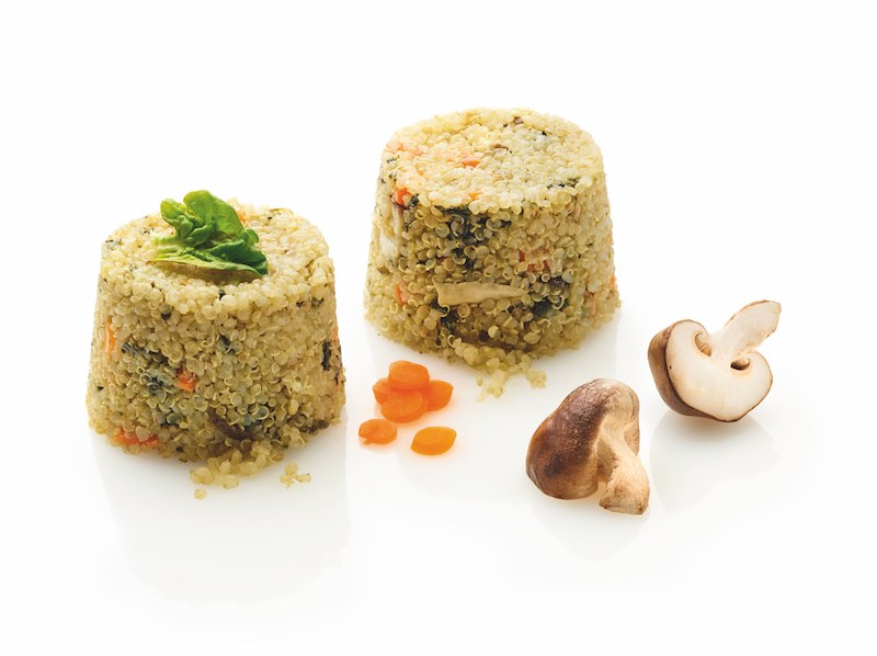 Insalata Quinoa Funghi Shiitake per un pranzo veloce, sano e gustoso