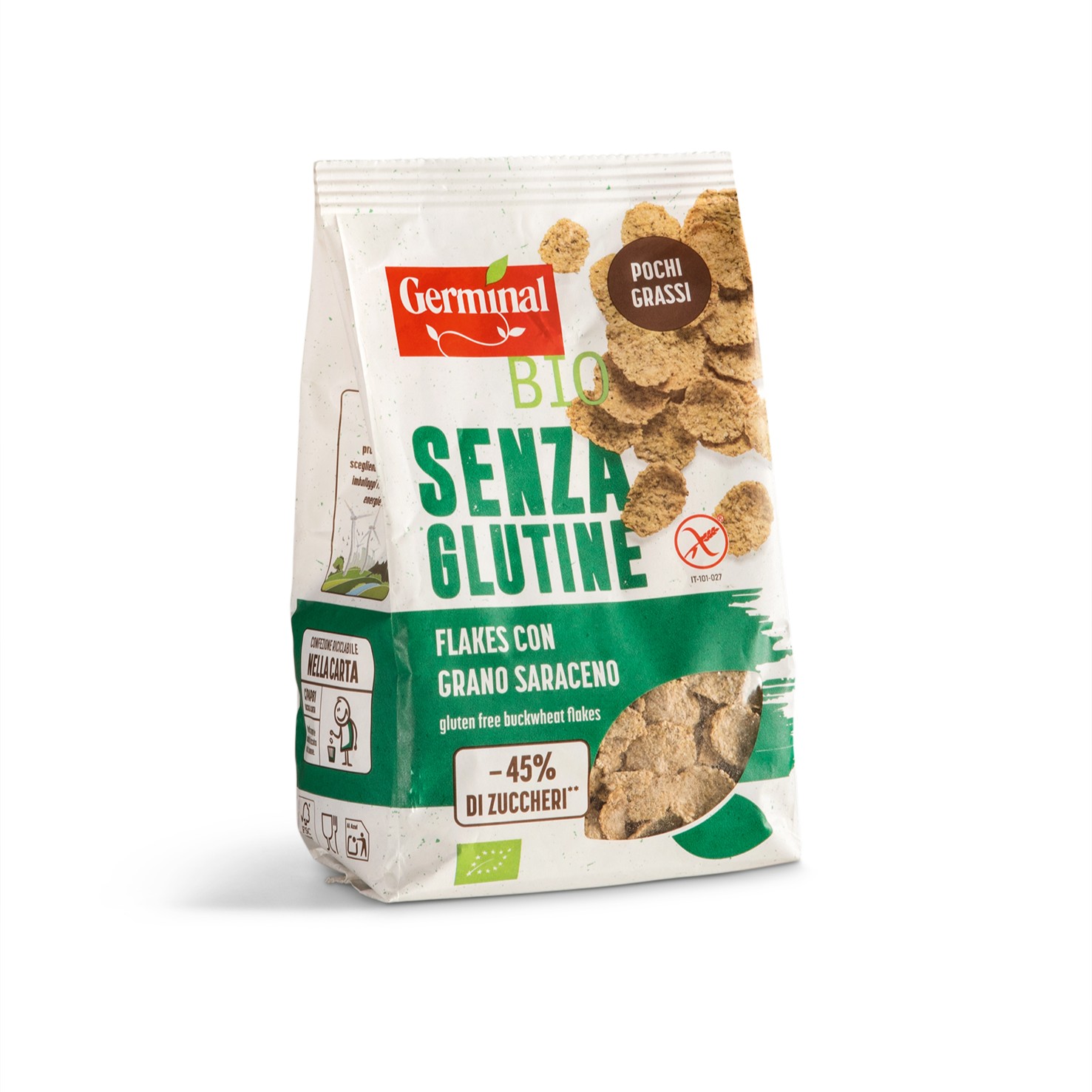 Flakes con Grano Saraceno Senza Glutine